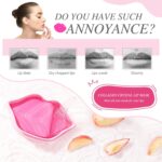 قناع ترطيب الشفاه - 20 قطعة (Rose Moisturizing Lip Mask) - Image 10