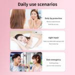 قناع ترطيب الشفاه - 20 قطعة (Rose Moisturizing Lip Mask) - Image 8